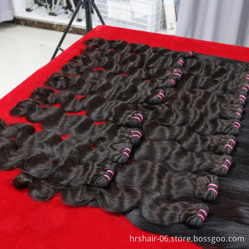 double drawn human hair,cuticle aligned virgin hair,12A Unprocessed Brazilian remy virgin Hair bundle vendors